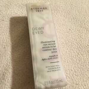 BEEKMAN 1802 DEWY EYED Illuminating Eye Serum NIB .5 fl oz Made in the USA
